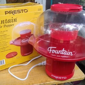 Presto Fountain Hot Air Popper Popcorn Maker